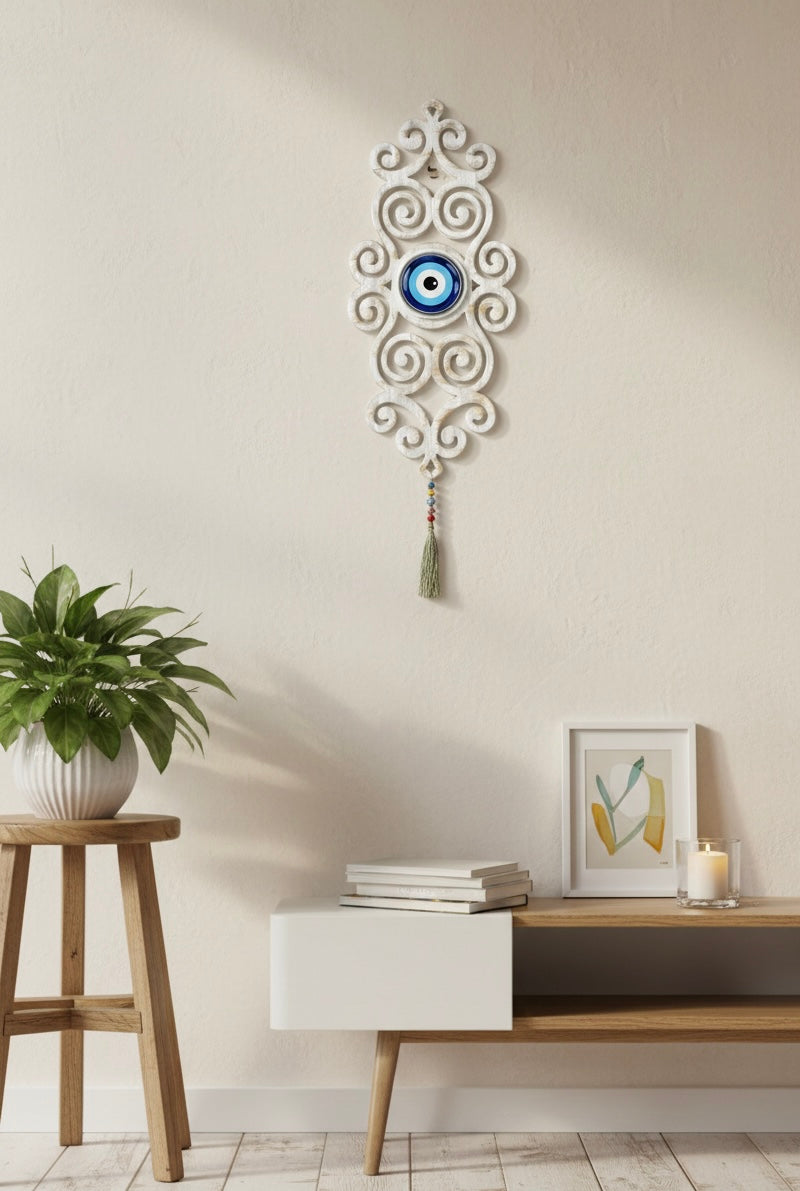 Grand Ornate Evil Eye Wall Statement