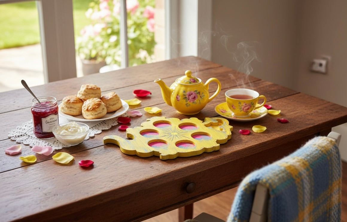 Elegant Handcrafted Arabesque Serving Tray