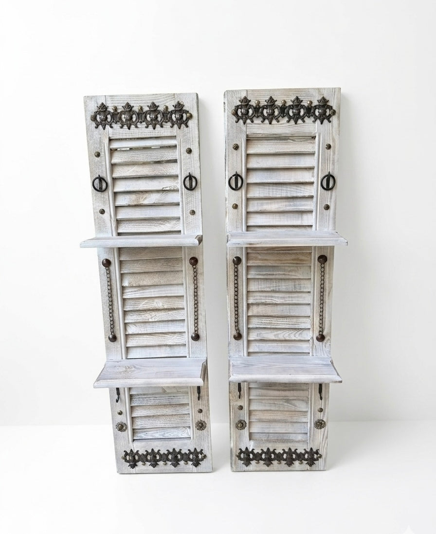 Aura Shutter Wall Shelves