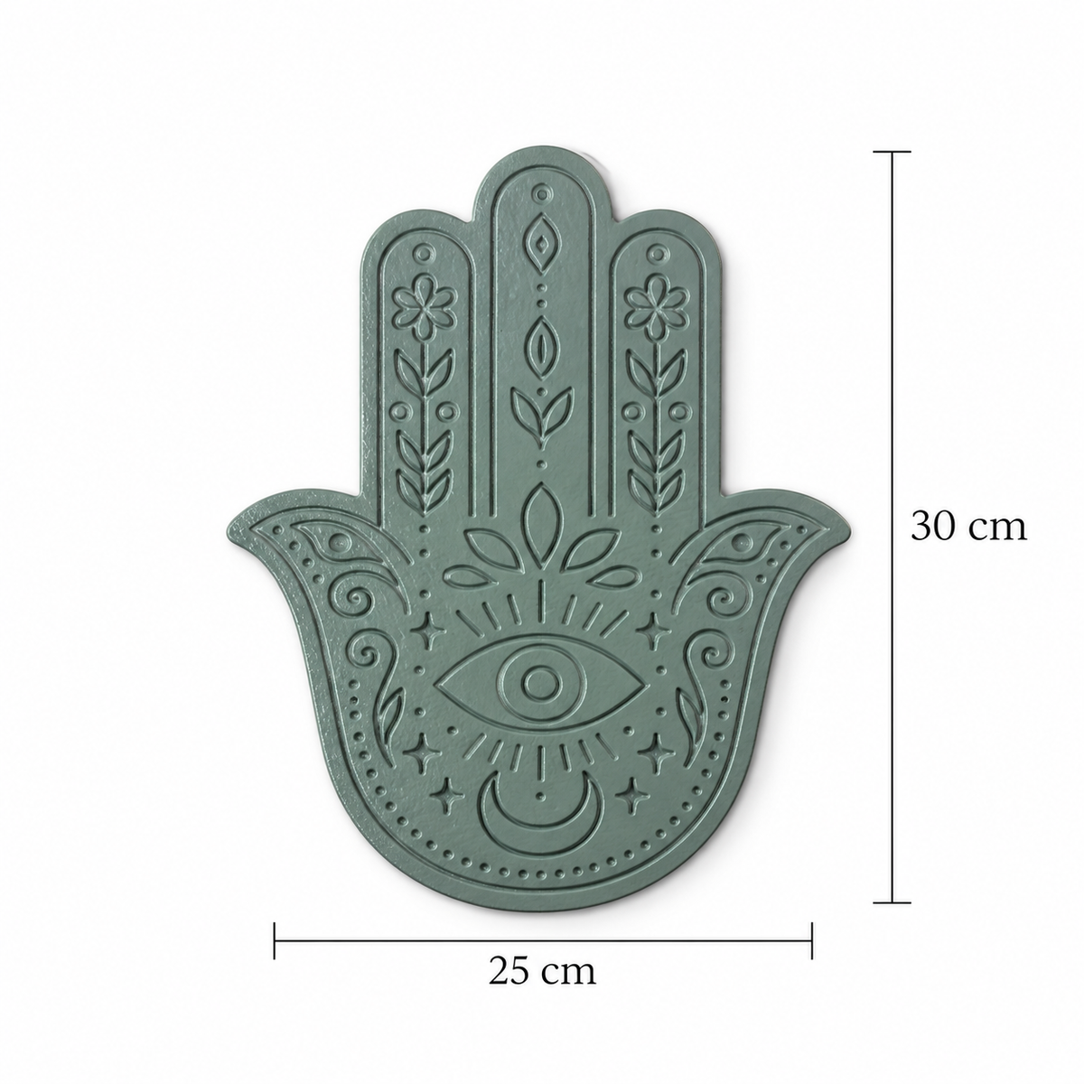 Sacred Hamsa Hand Tabletop & Wall Art Accent