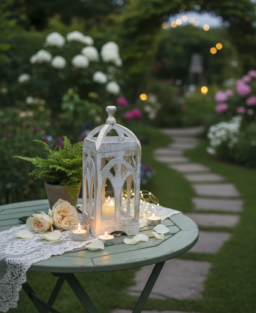 Vintage Gothic Arch Lantern (Small)