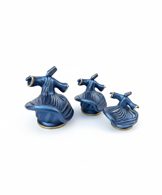 Tanoura Dancer Sculptures – Artistic Decorative Set of 3