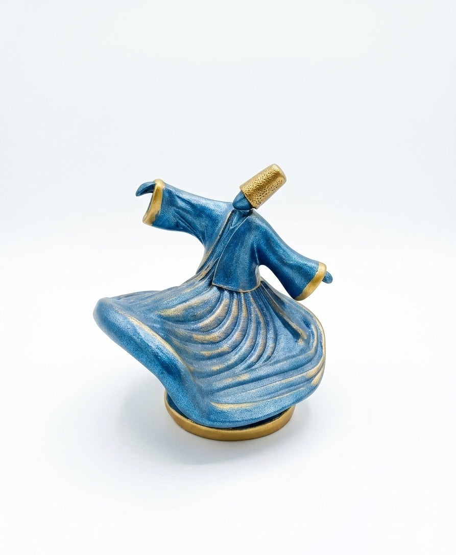 Handcrafted Porcelain Whirling Dervish Figurine – (20 cm)