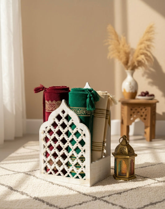 Islamic Prayer Mat & Adherence Cloth Holder
