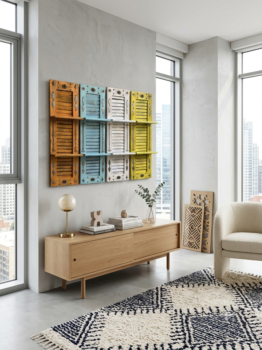 BIG Aura Shutter Wall Shelves