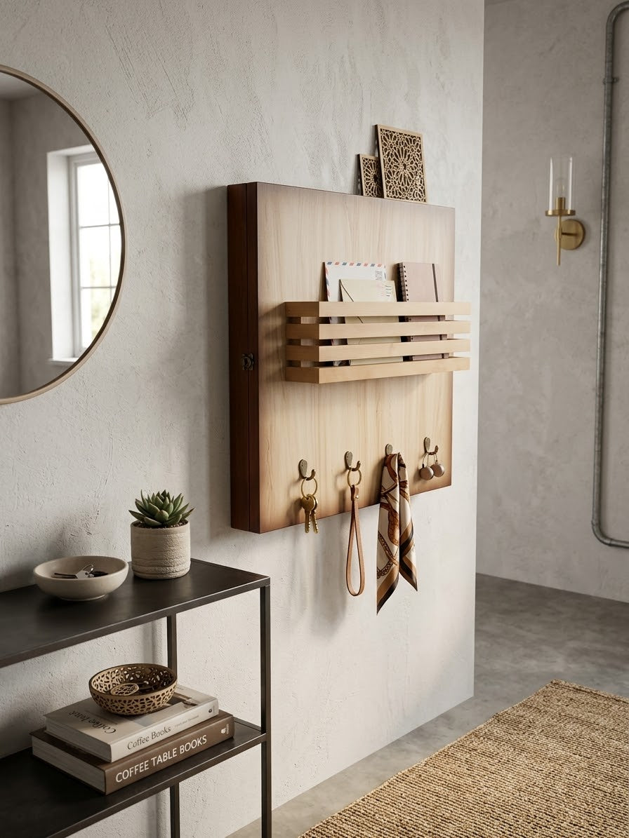 Decorative Electrical Panel Cover & Wall Organizer (60x60 cm)