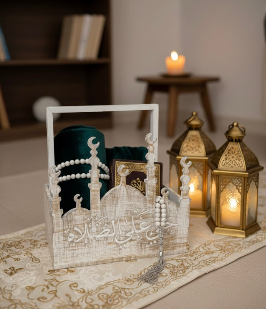 Wooden Prayer Organizer – Masjid Design