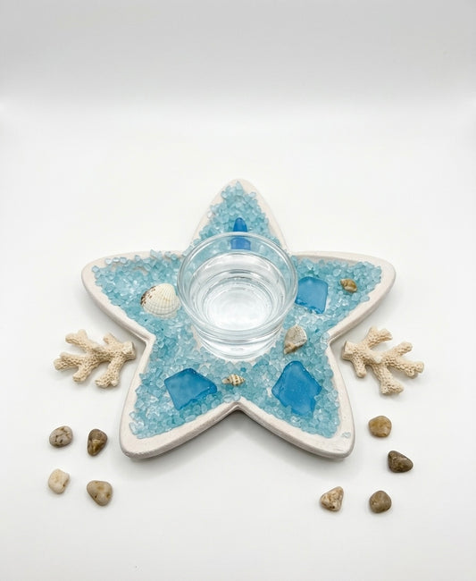 Coastal Starfish Tealight Candle Holder