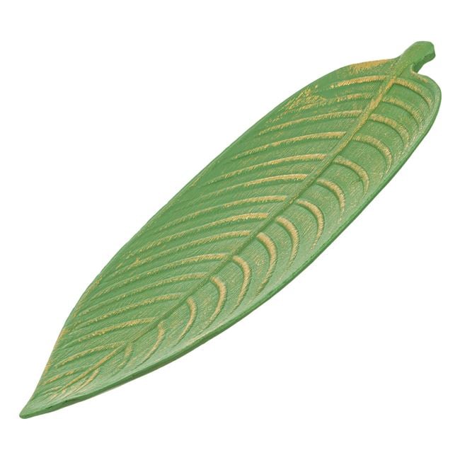Verdant Leaf Decorative Tray
