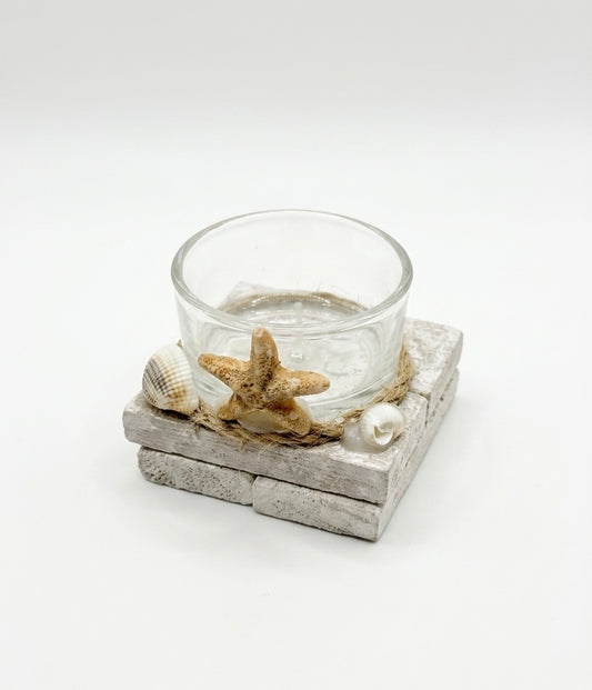 Mini Coastal Starfish Votive Candle Holder