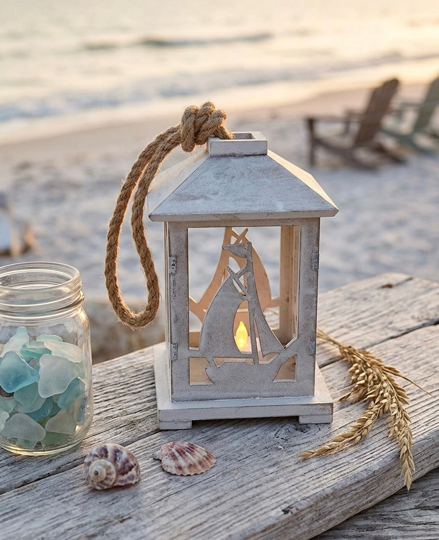 Artisanal Nautical Lantern Decor