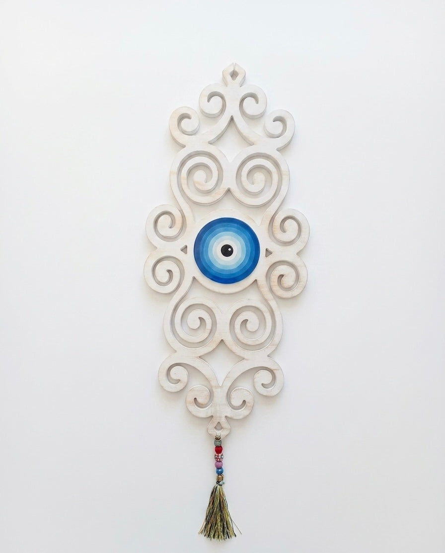 Grand Ornate Evil Eye Wall Statement