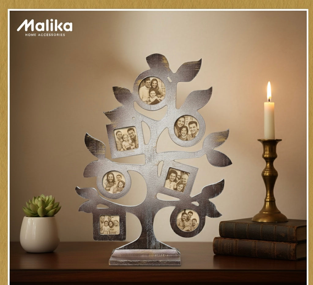 Tree of Life Vintage Wooden Multi-Frame