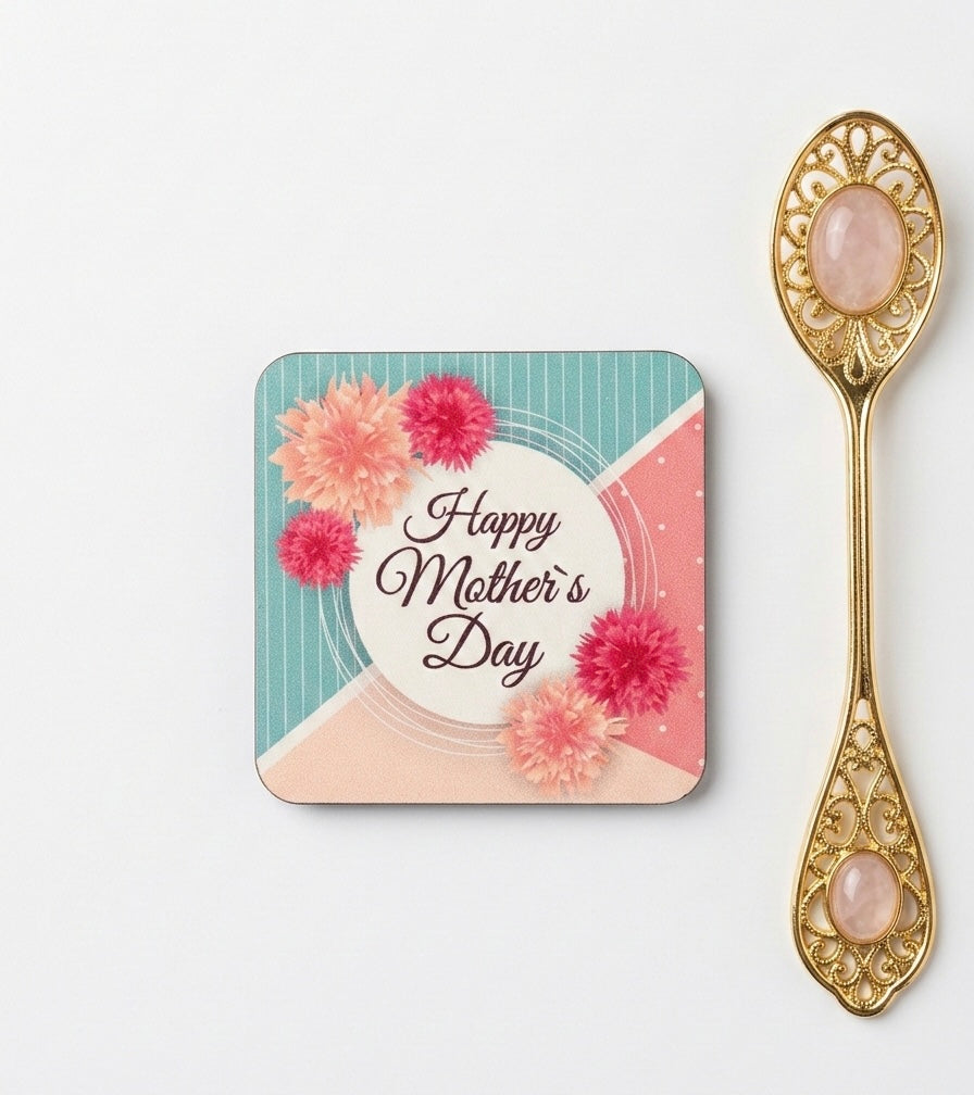 Wooden Mother's Day Mini Fridge Magnets
