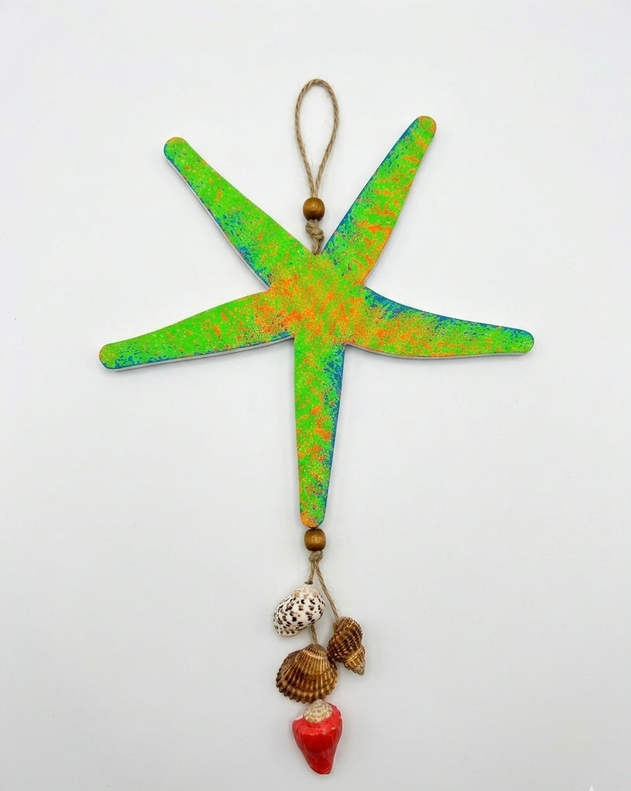 Starfish & Seashell Wall Hanging