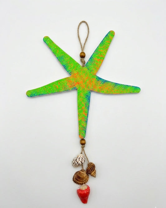 Starfish & Seashell Wall Hanging