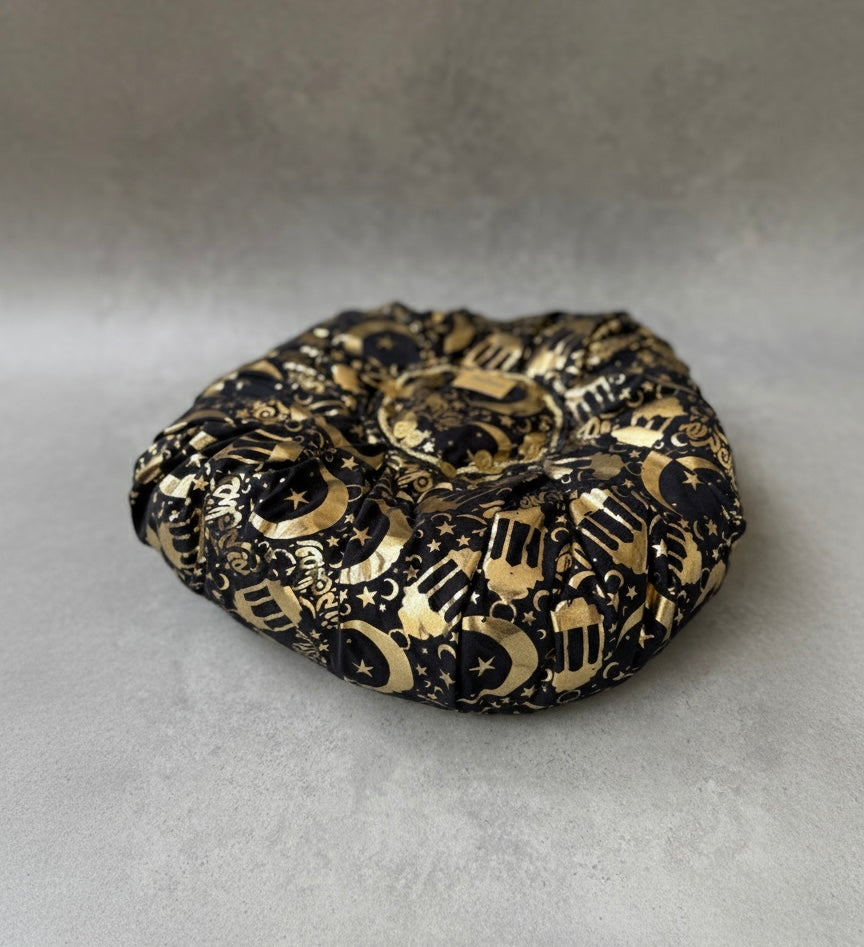 Round Celestial Elegance Fabric Display Bowl