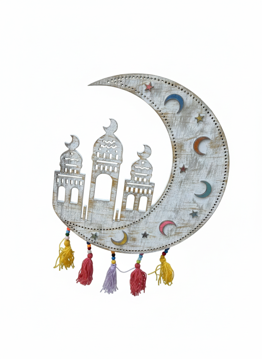 The Lunar Mosque Wall Hanging