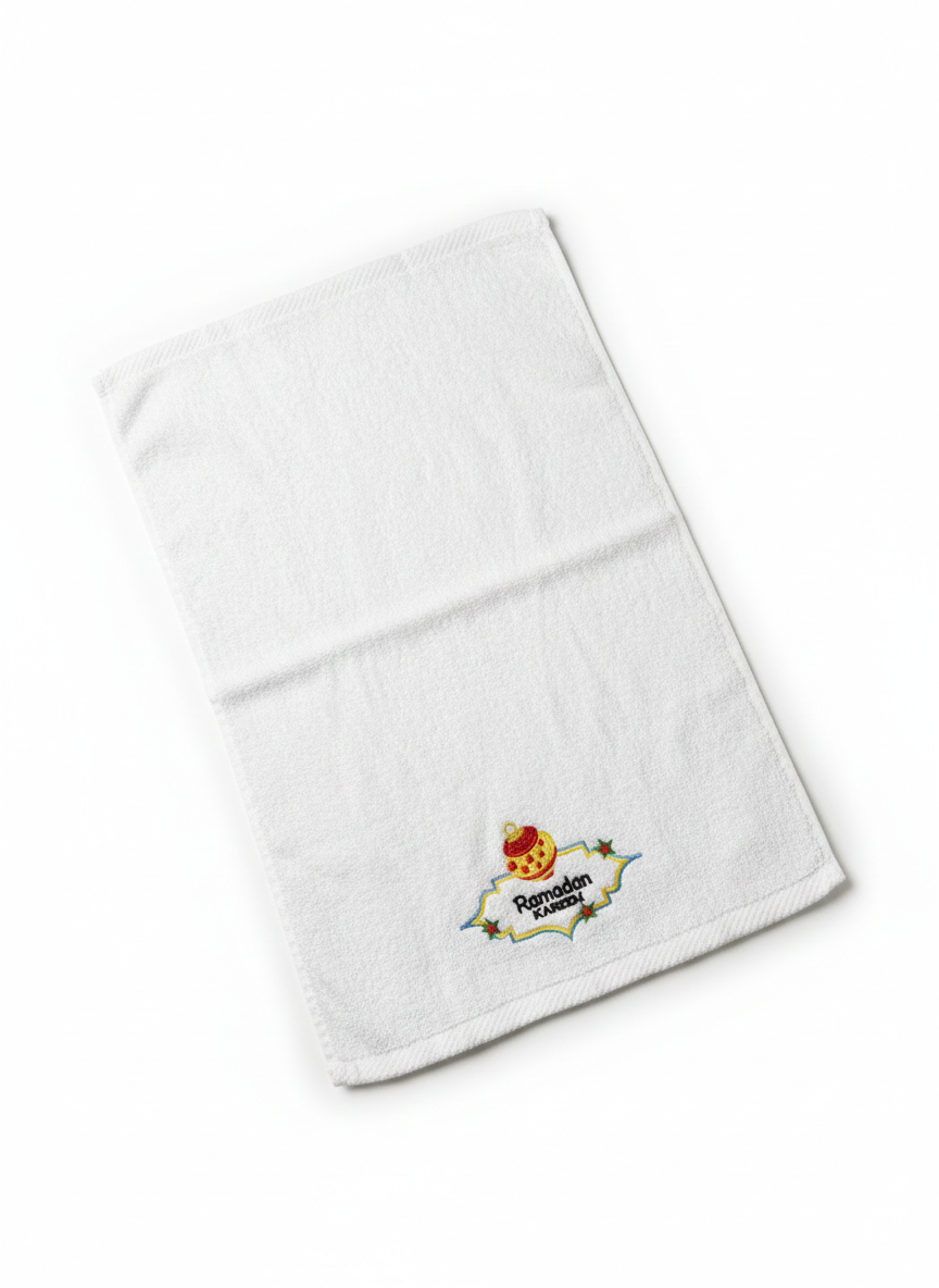 Ramadan Kareem Embroidered Hand Towel
