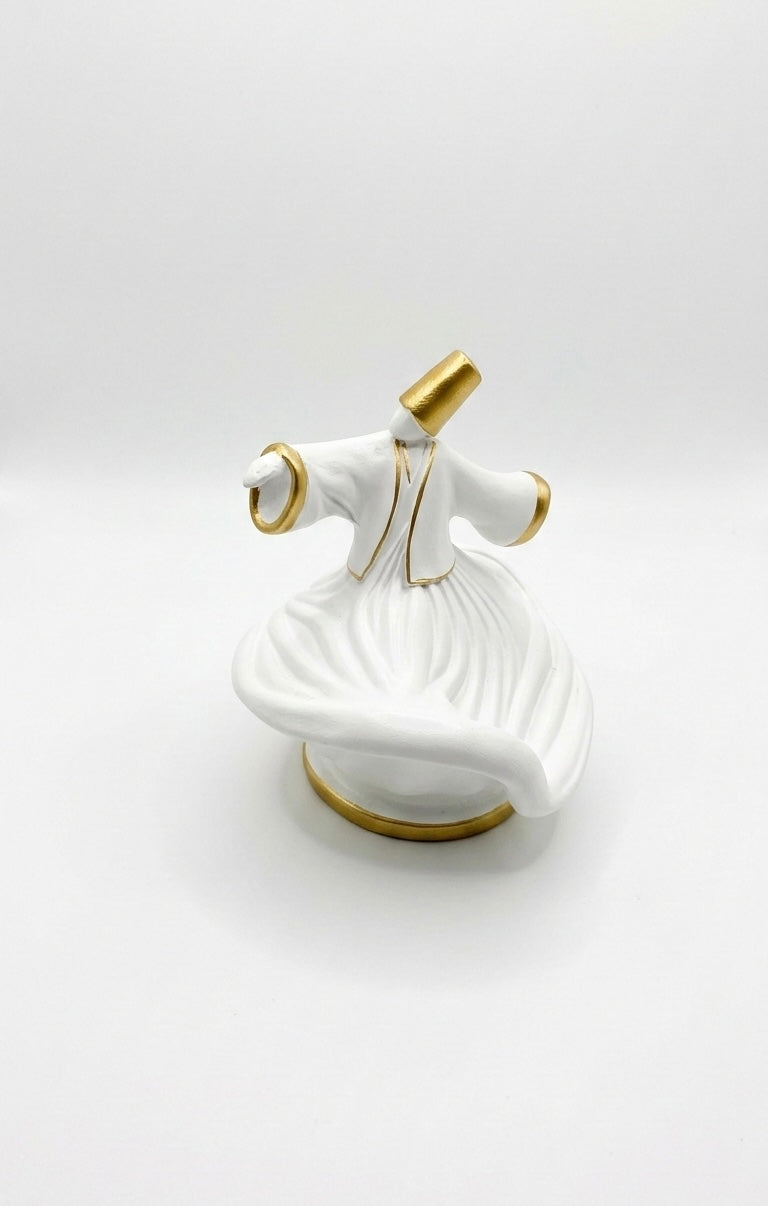 Handcrafted Porcelain Whirling Dervish Figurine – (20 cm)