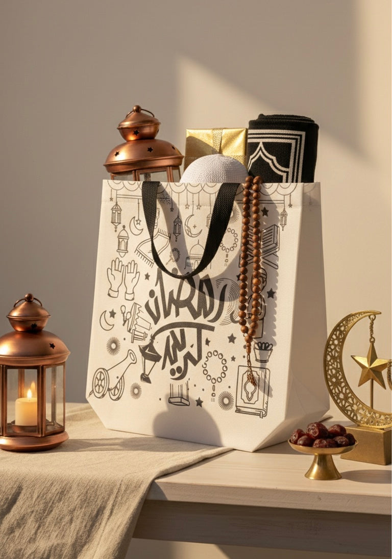 Ramadan Kareem Canvas Gift Bag