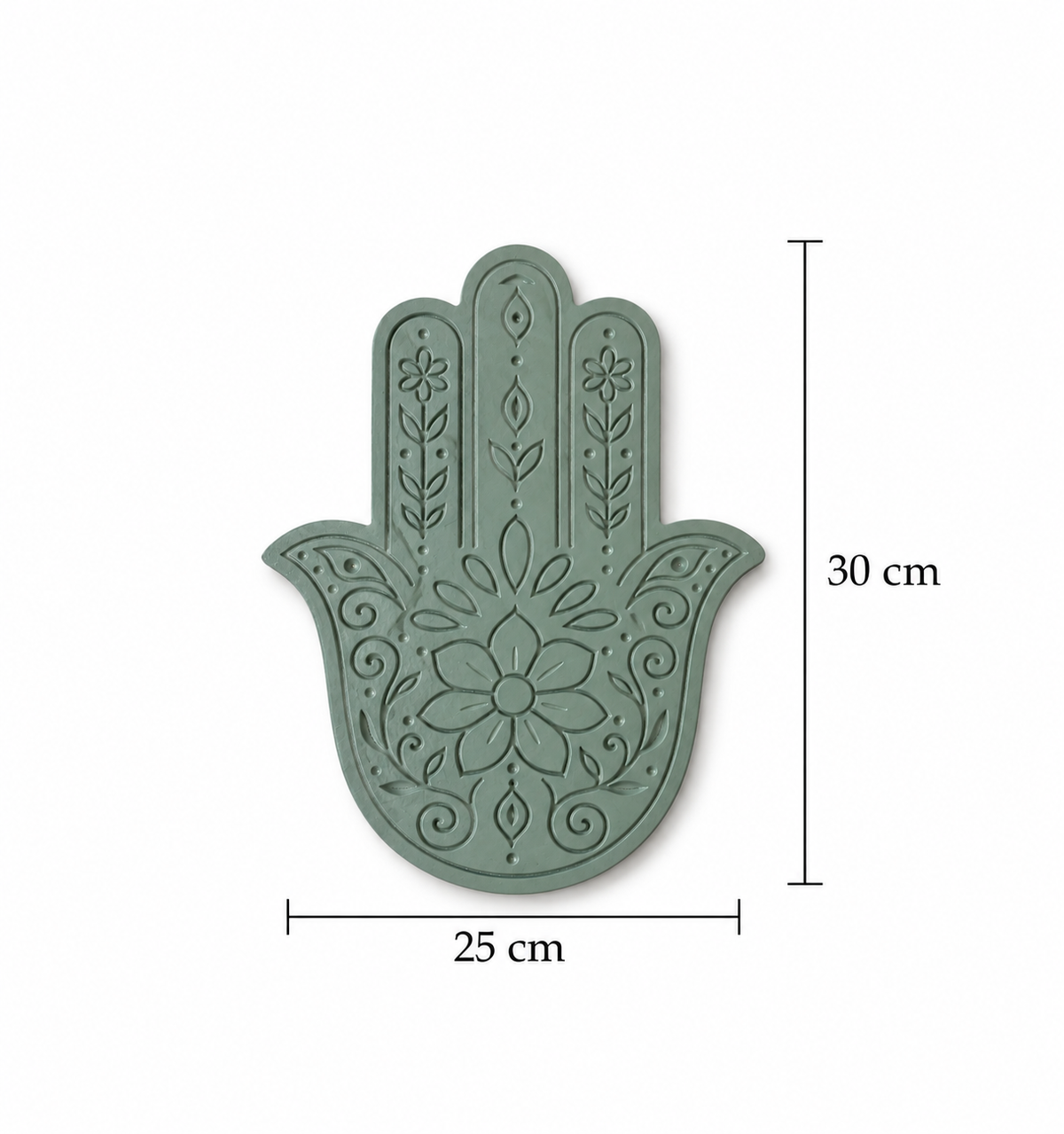 Sacred Hamsa Hand Tabletop & Wall Art Accent