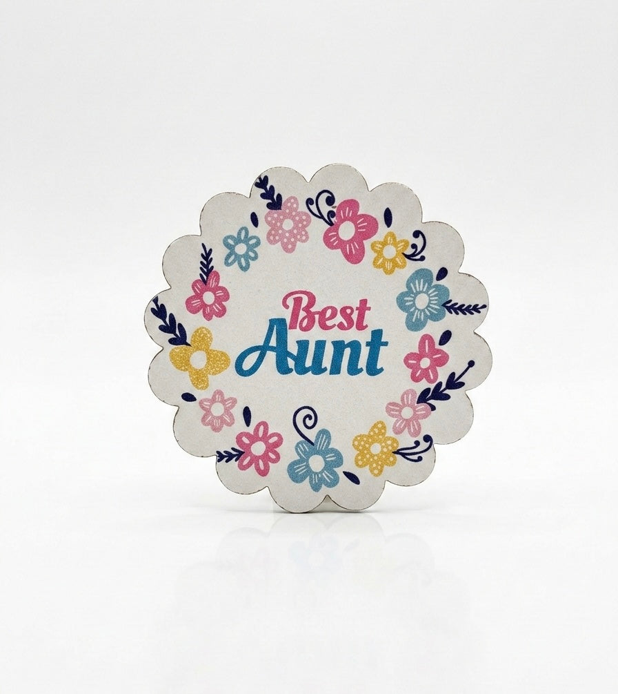 Wooden Mother's Day Mini Fridge Magnets