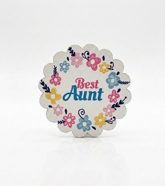 Wooden Mother's Day Mini Fridge Magnets