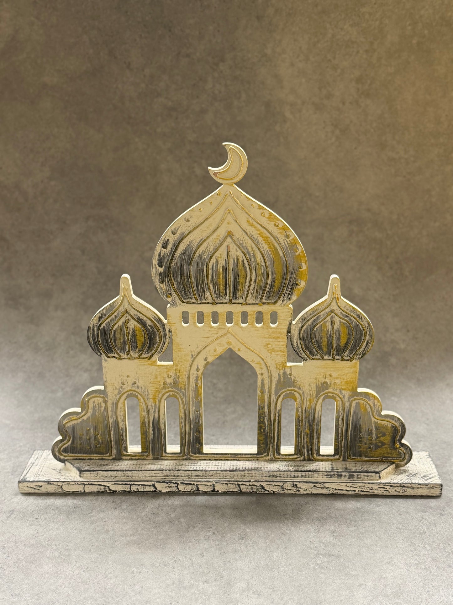 Artisan Mosque Domes: Timeless Islamic Tabletop Accent