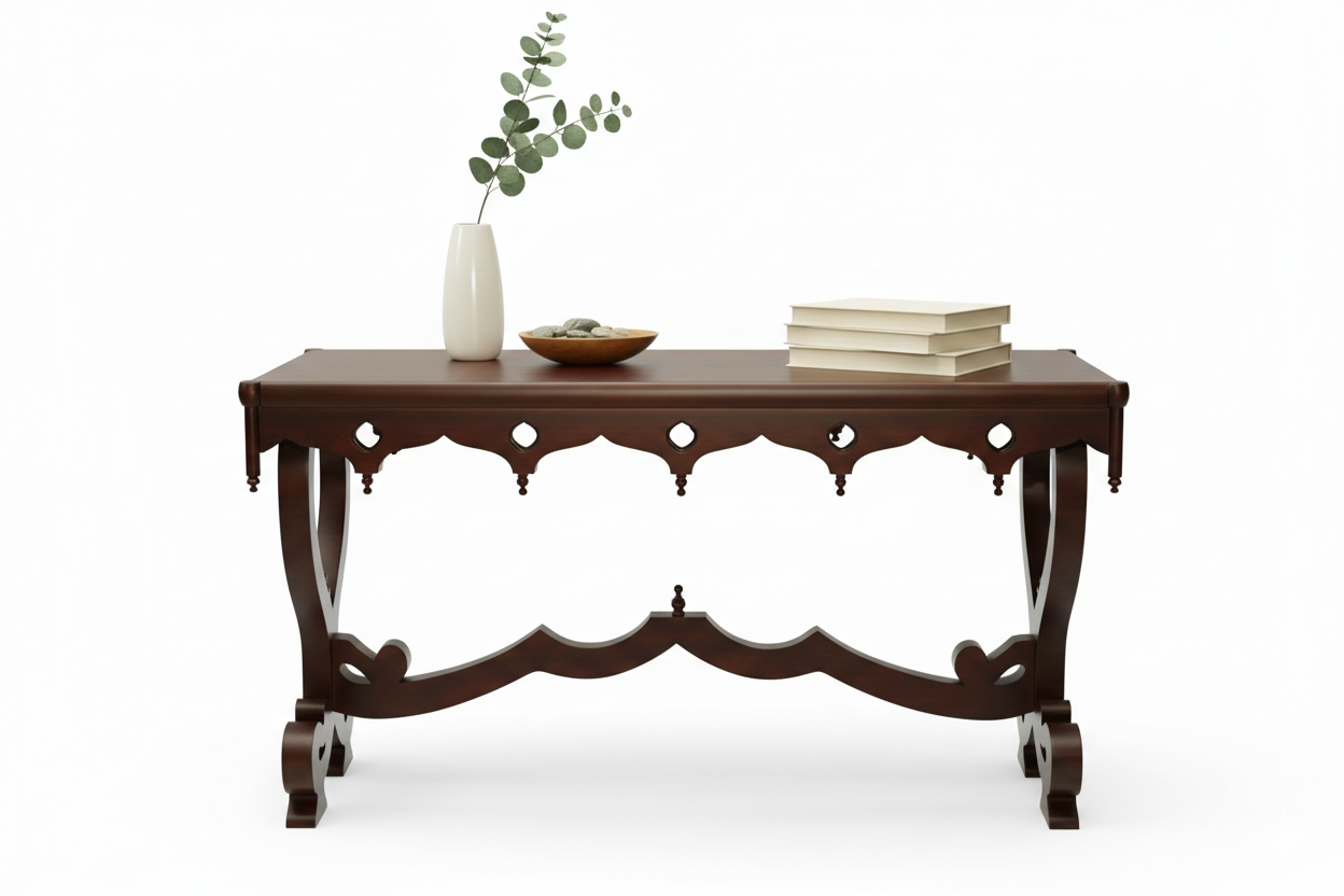 Heritage Carved Sofa Back Table