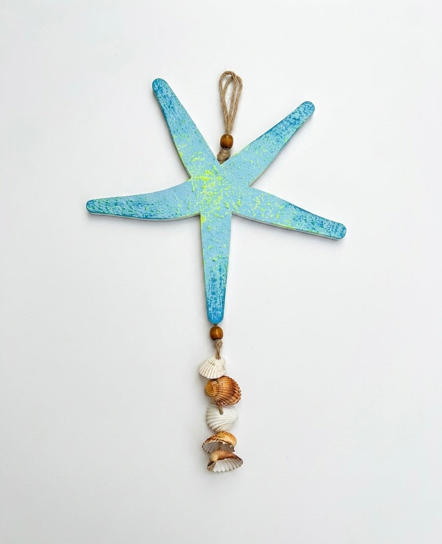 Starfish & Seashell Wall Hanging