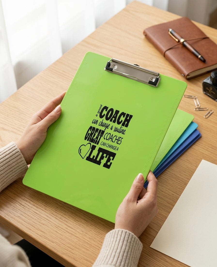 Acrylic Clipboards – Designs for Coaches, Managers, and Aunts