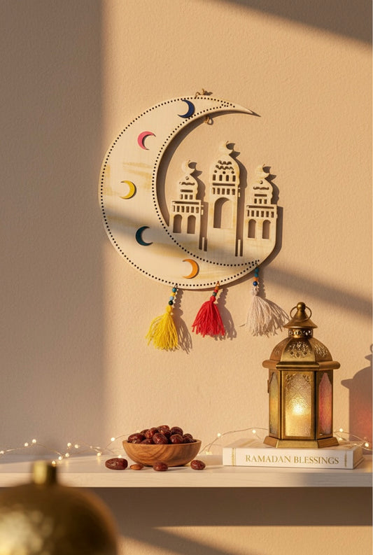The Lunar Mosque Wall Hanging