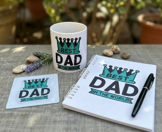 Best Dad in the World" Gift Bundle