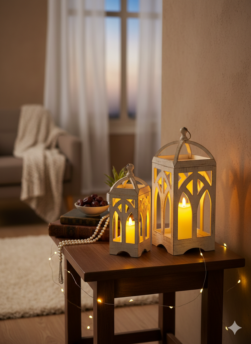 Artisan Distressed Lantern Set