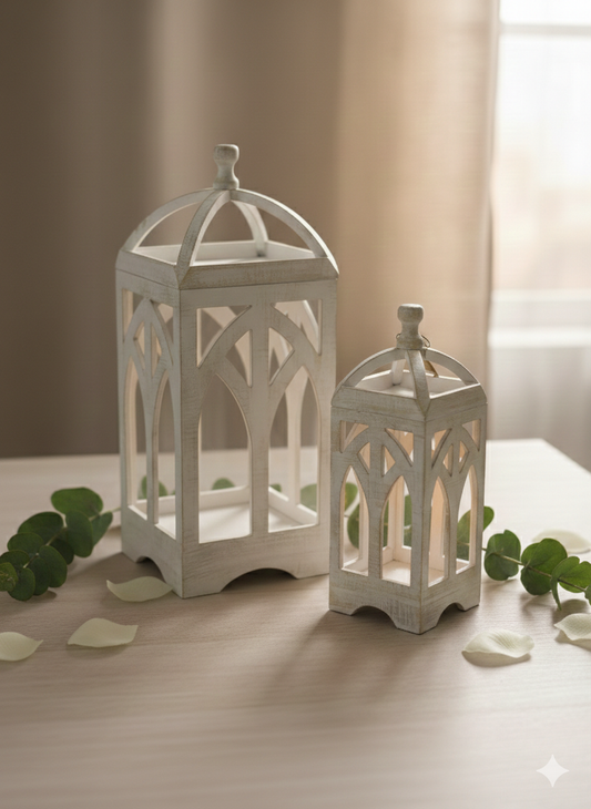 Artisan Distressed Lantern Set