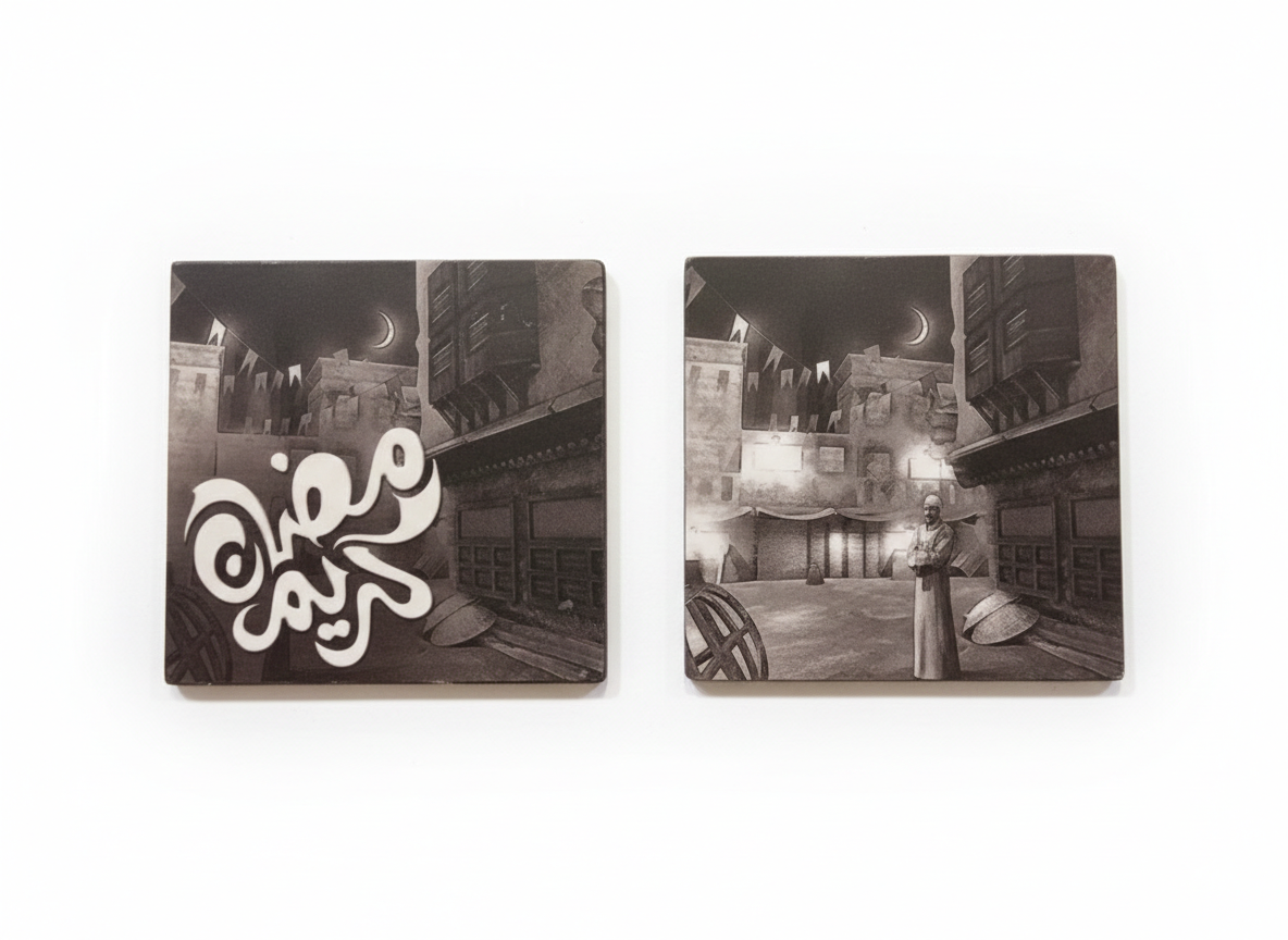 Vintage Icons Coaster Set