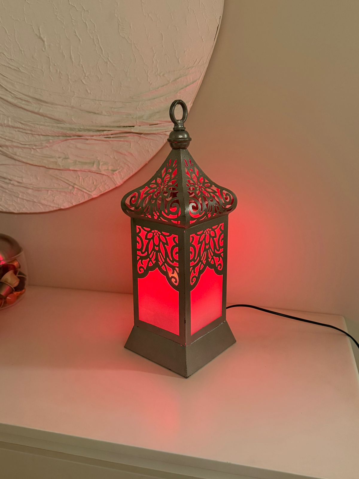 Copper mashrabeya lanterns