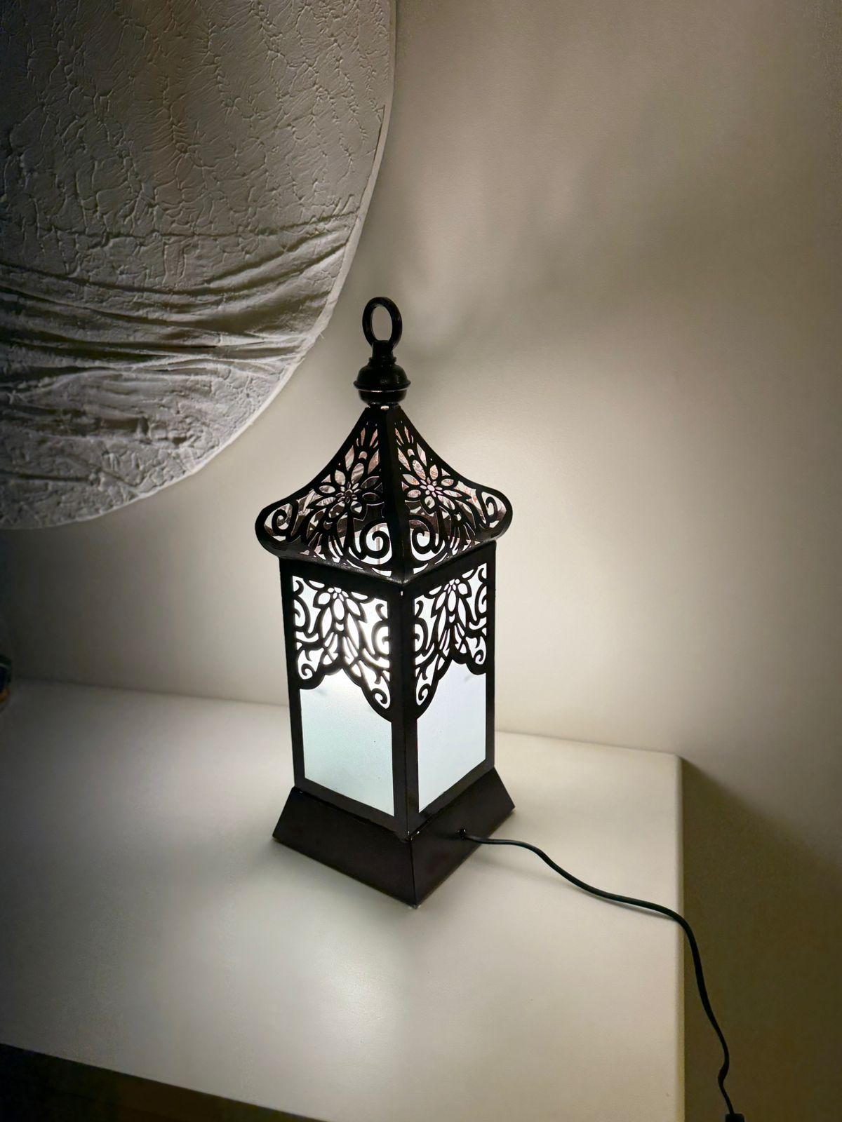Copper mashrabeya lanterns