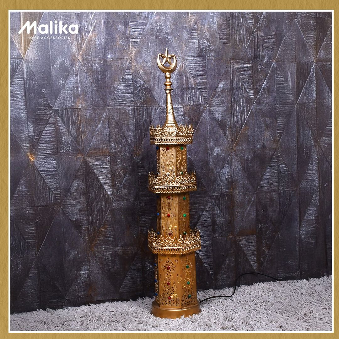 Handmade Copper Ma’azana Floor Lantern
